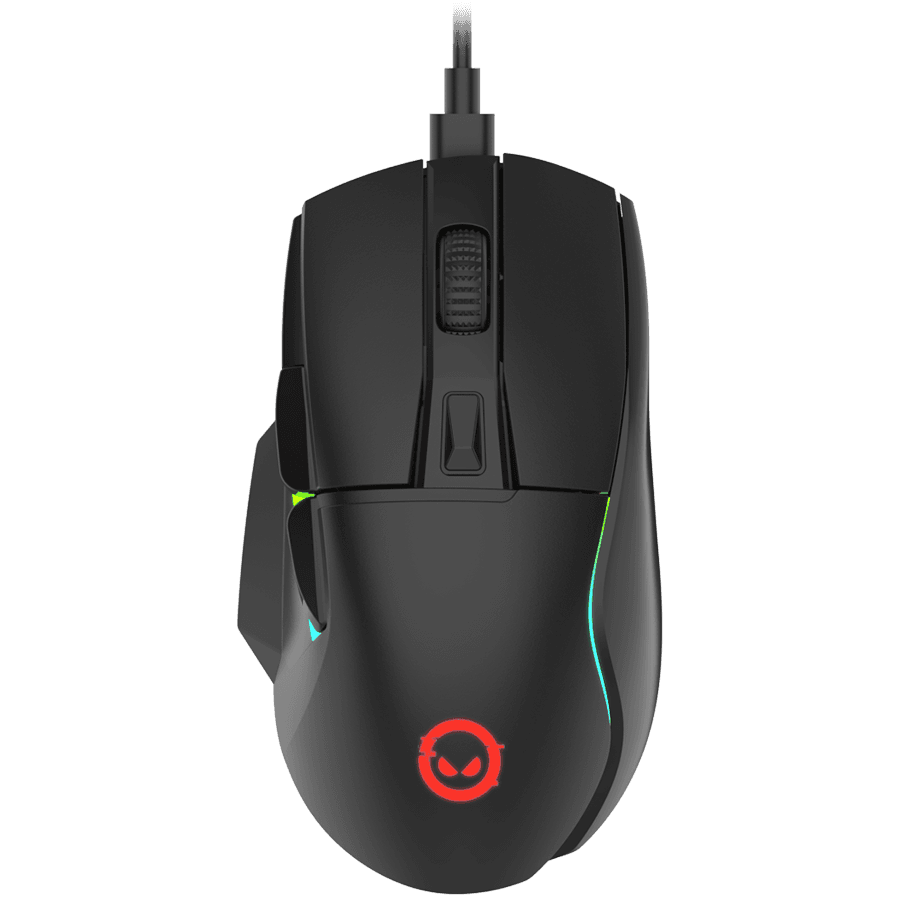 LORGAR Jetter 357, gaming mouse, Optical Gaming Mouse with 6 programmable buttons, Pixart ATG4090 sensor, DPI can be up to 8000, 30 million times key life, 1.8m "LRG-GMS357"