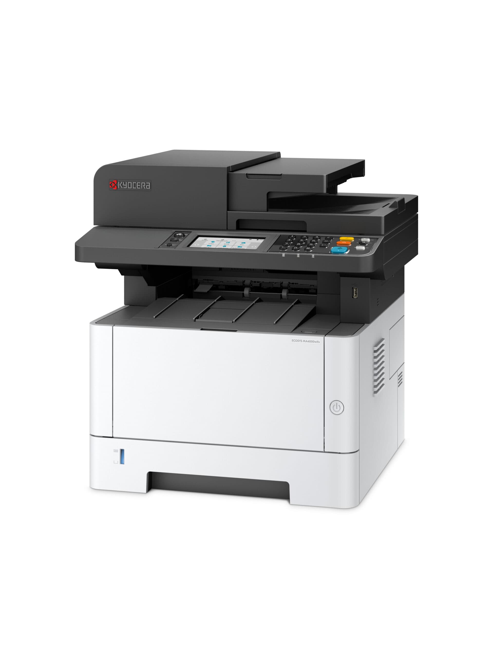 Bundle Multifunctional Laser Monocrom Kyocera,Ecosys MA4000wifs+ parts only+TK1270, A4, Functii:Impr|Scan|Cop|Fax,Viteza Print Mono:,Viteza Print color:,Conectiv:USB|Ret|WiFi,Duplex:Da,ADF:DADF "MA4000wifx+3YW+TK1270" — miniatură