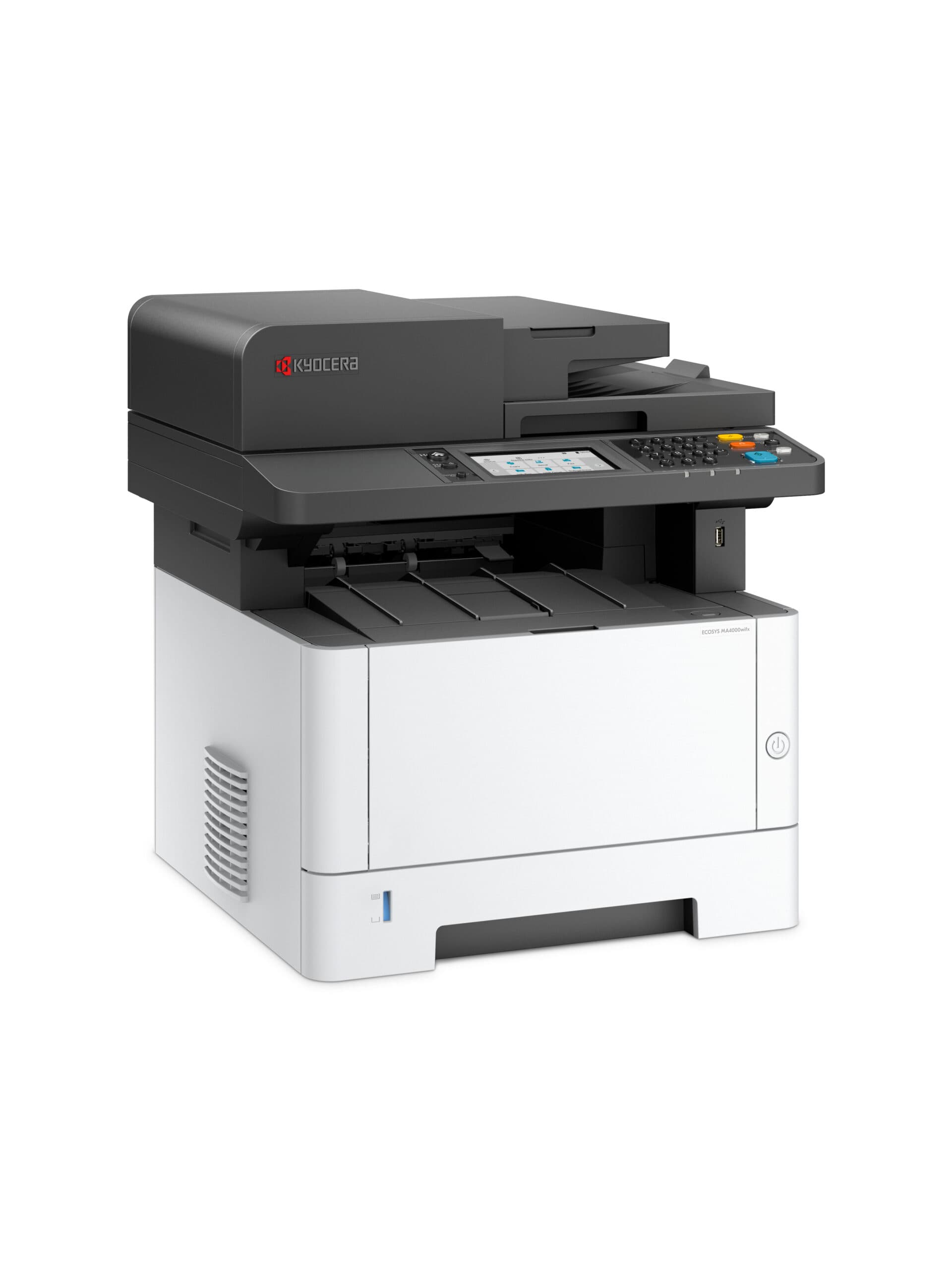 Bundle Multifunctional Laser Monocrom Kyocera,Ecosys MA4000wifs+ parts only+TK1270, A4, Functii:Impr|Scan|Cop|Fax,Viteza Print Mono:,Viteza Print color:,Conectiv:USB|Ret|WiFi,Duplex:Da,ADF:DADF "MA4000wifx+3YW+TK1270" — miniatură