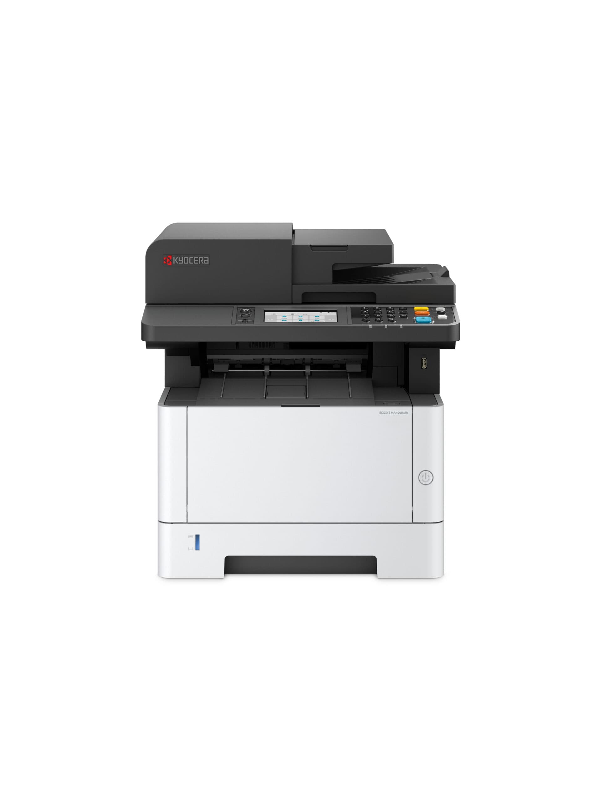 Bundle Multifunctional Laser Monocrom Kyocera,Ecosys MA4000wifs+ parts only+TK1270, A4, Functii:Impr|Scan|Cop|Fax,Viteza Print Mono:,Viteza Print color:,Conectiv:USB|Ret|WiFi,Duplex:Da,ADF:DADF "MA4000wifx+3YW+TK1270"