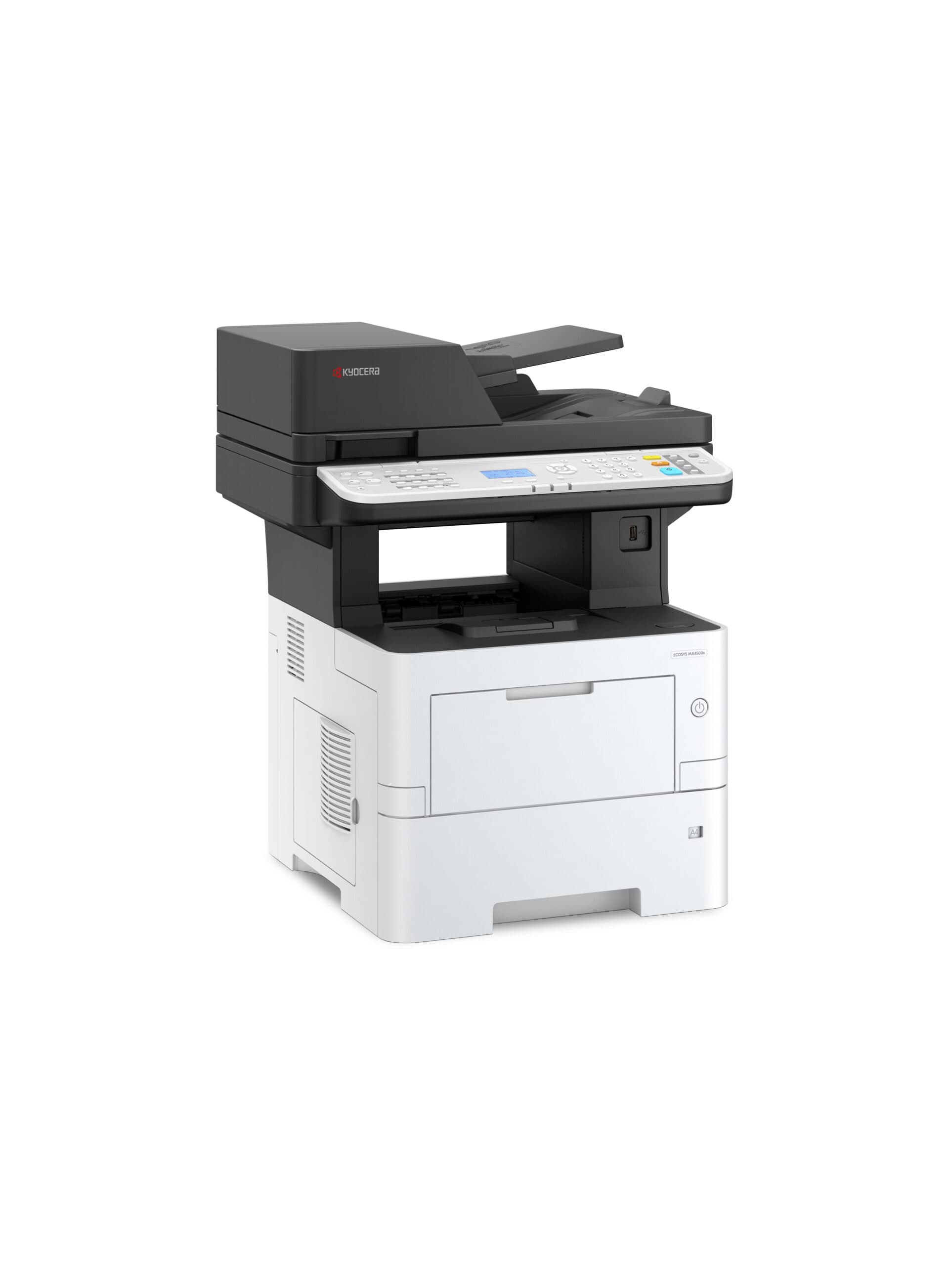 Bundle Multifunctional Laser Mono Kyocera, Ecosys MA4500x+ part only+TK3400, A4, Functii: Impr.|Scan.|Cop., Viteza de Printare Mono:,Viteza de printare color: 45ppm, Conectiv:USB|Ret|WiFi, Duplex:Da, ADF:RADF "MA450 — miniatură
