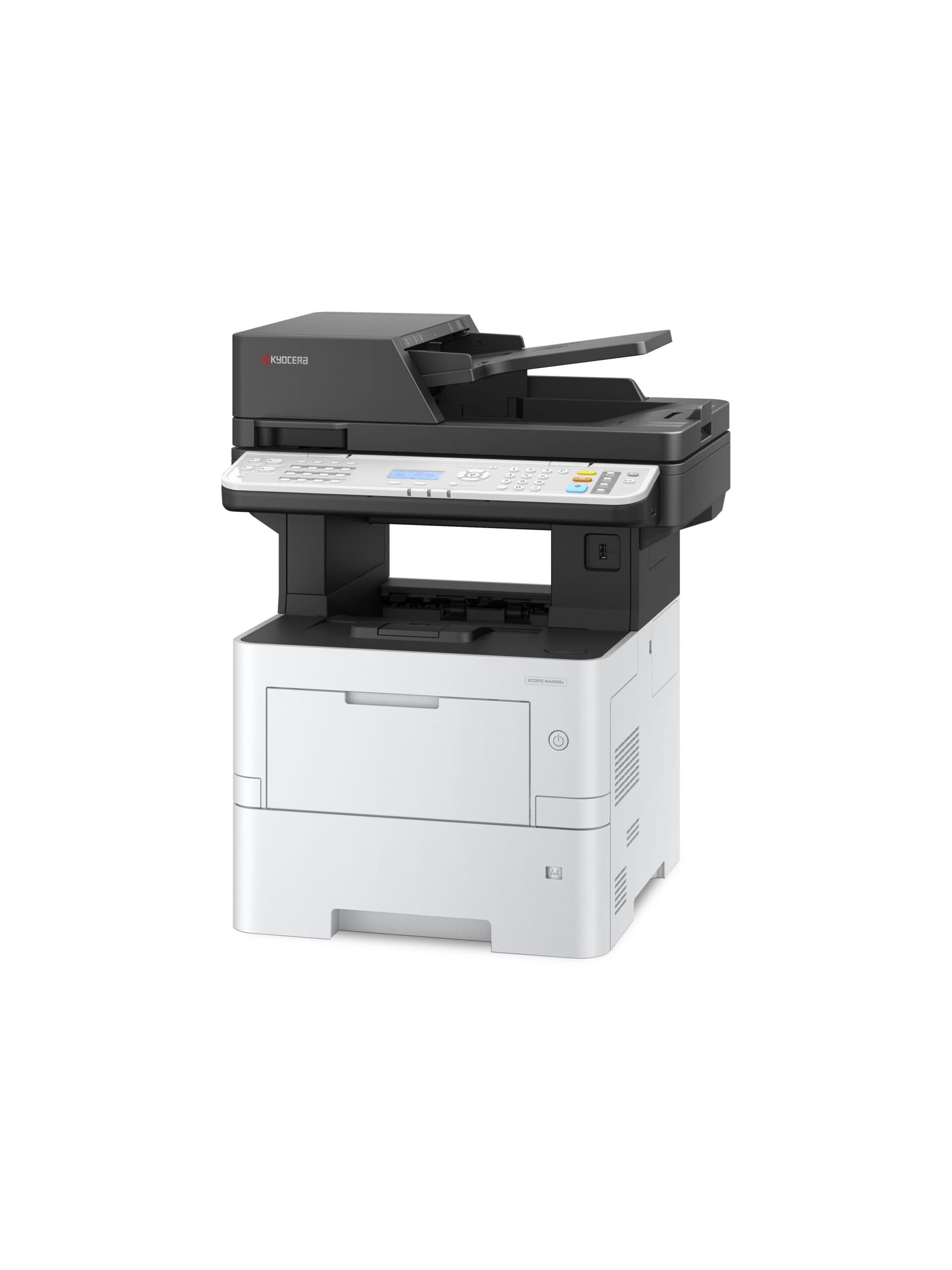 Bundle Multifunctional Laser Mono Kyocera, Ecosys MA4500x+ part only+TK3400, A4, Functii: Impr.|Scan.|Cop., Viteza de Printare Mono:,Viteza de printare color: 45ppm, Conectiv:USB|Ret|WiFi, Duplex:Da, ADF:RADF "MA450 — miniatură