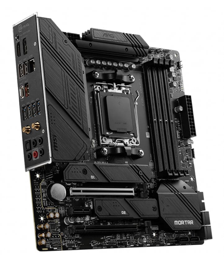 Placa de baza MAG B650M MORTAR WIFI, AMD B650, Socket AM5, mATX "MAG B650M MORTAR WIFI" — miniatură