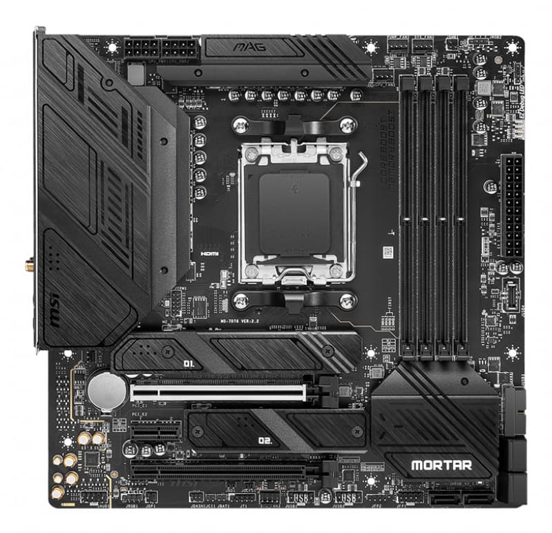 Placa de baza MAG B650M MORTAR WIFI, AMD B650, Socket AM5, mATX "MAG B650M MORTAR WIFI"