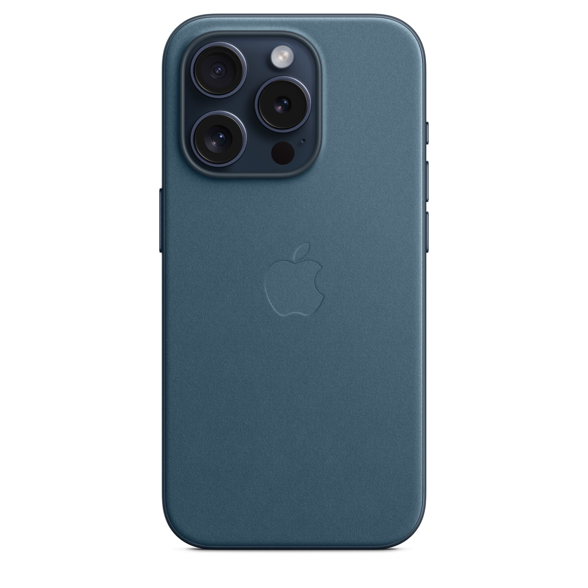 Husa FineWoven Case with MagSafe pentru iPhone 15 Pro, Pacific Blue "MT4Q3ZM/A" — miniatură