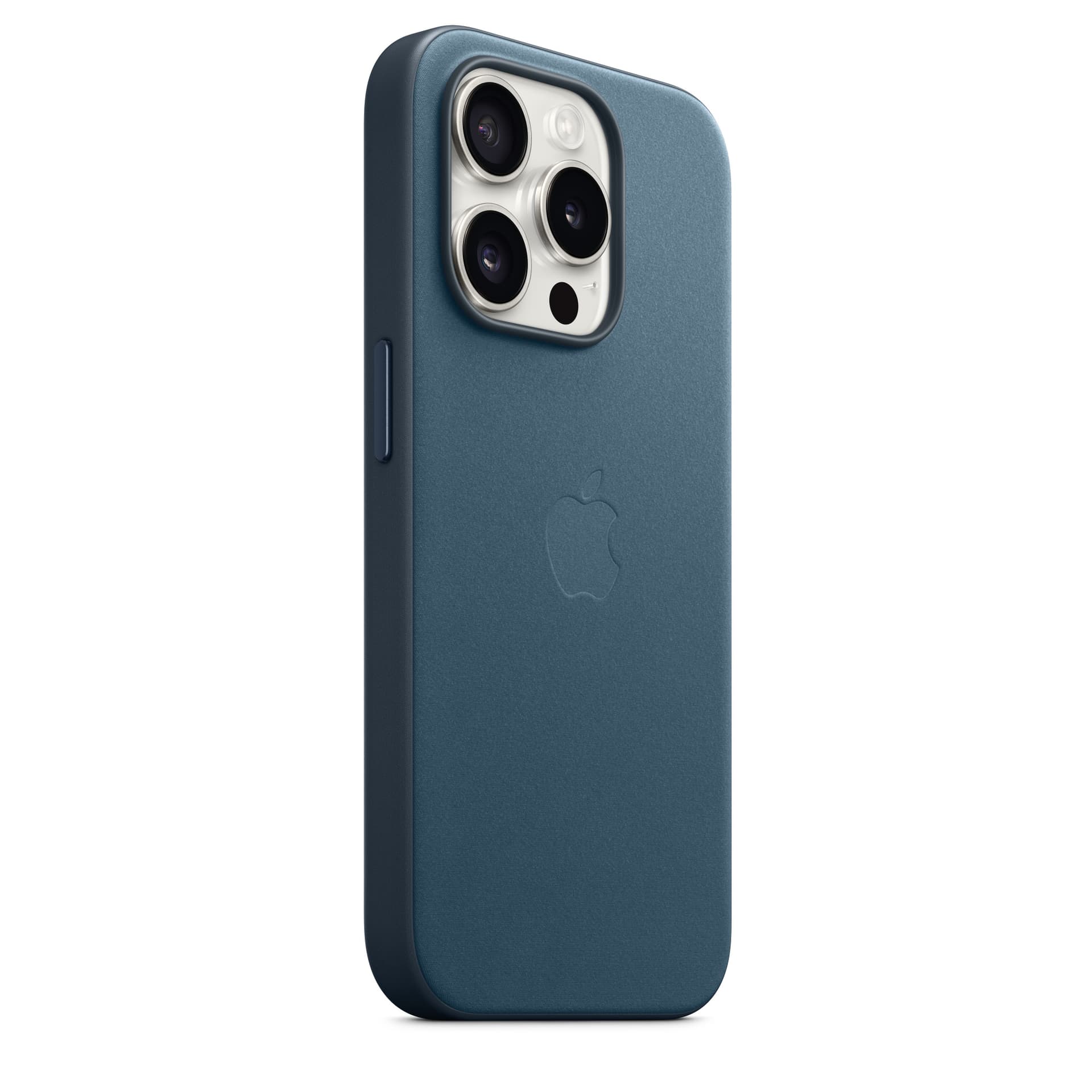 Husa FineWoven Case with MagSafe pentru iPhone 15 Pro, Pacific Blue "MT4Q3ZM/A" — miniatură