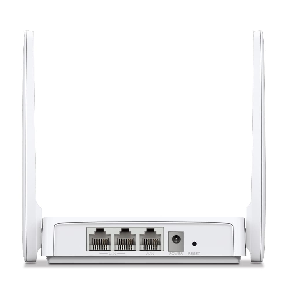 ROUTER MERCUSYS, wireless 300Mbps, 1 x WAN 10/100 Mbps, 2 porturi 10/100Mbps, 2 antene externe "MW302R" — miniatură