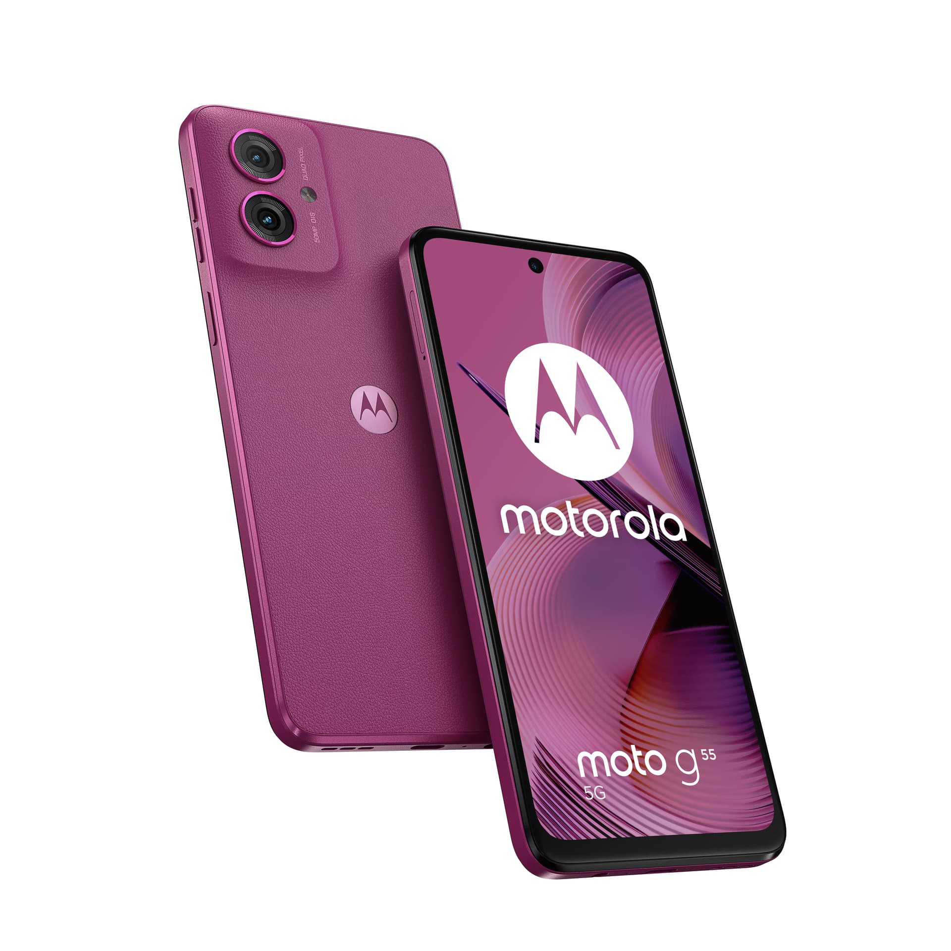 Smartphone Moto G55 256GB 8GB RAM 5G Dual SIM Twilight Purple "PB5U0005SE"