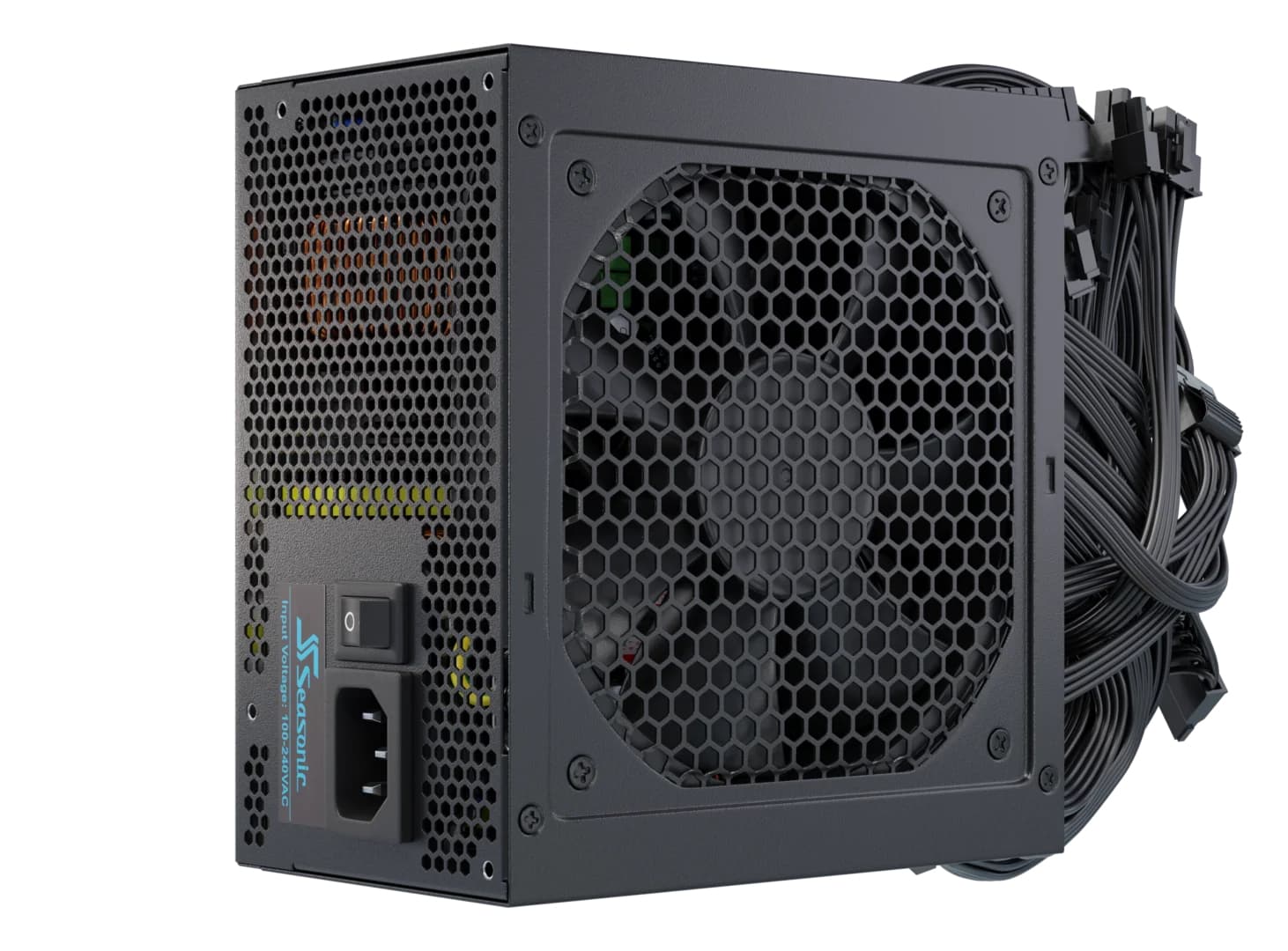 Sursa Seasonic G12 GC-650 (2024), 80+ Gold, Cabluri fixe, 650W, Negru "SSP-650RT2"