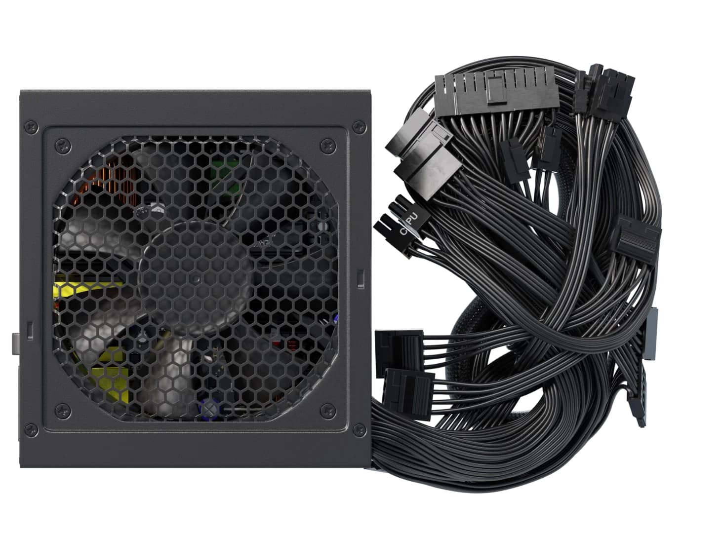 Sursa Seasonic G12 GC-650 (2024), 80+ Gold, Cabluri fixe, 650W, Negru "SSP-650RT2" — miniatură