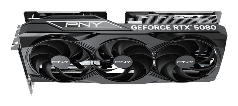 Placa video GEFORCE RTX 5080 OC Triple Fan 16GB OVERCLOCKED OC Triple Fan "VCG508016TFXPB1-O" — miniatură