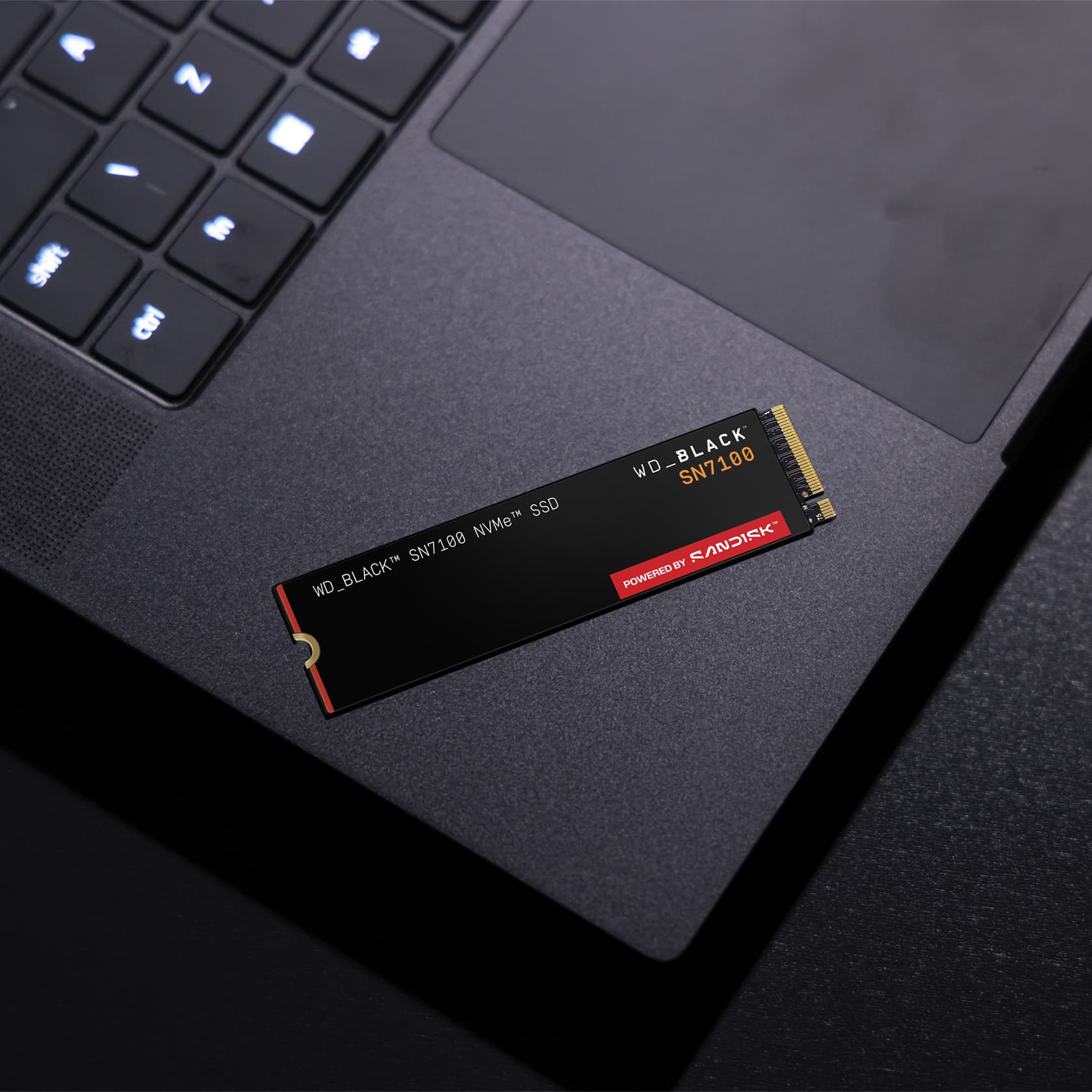 WD Black SN7100 NVMe SSD 500GB M.2 2280 "WDS500G4X0E-00CJA0" — miniatură