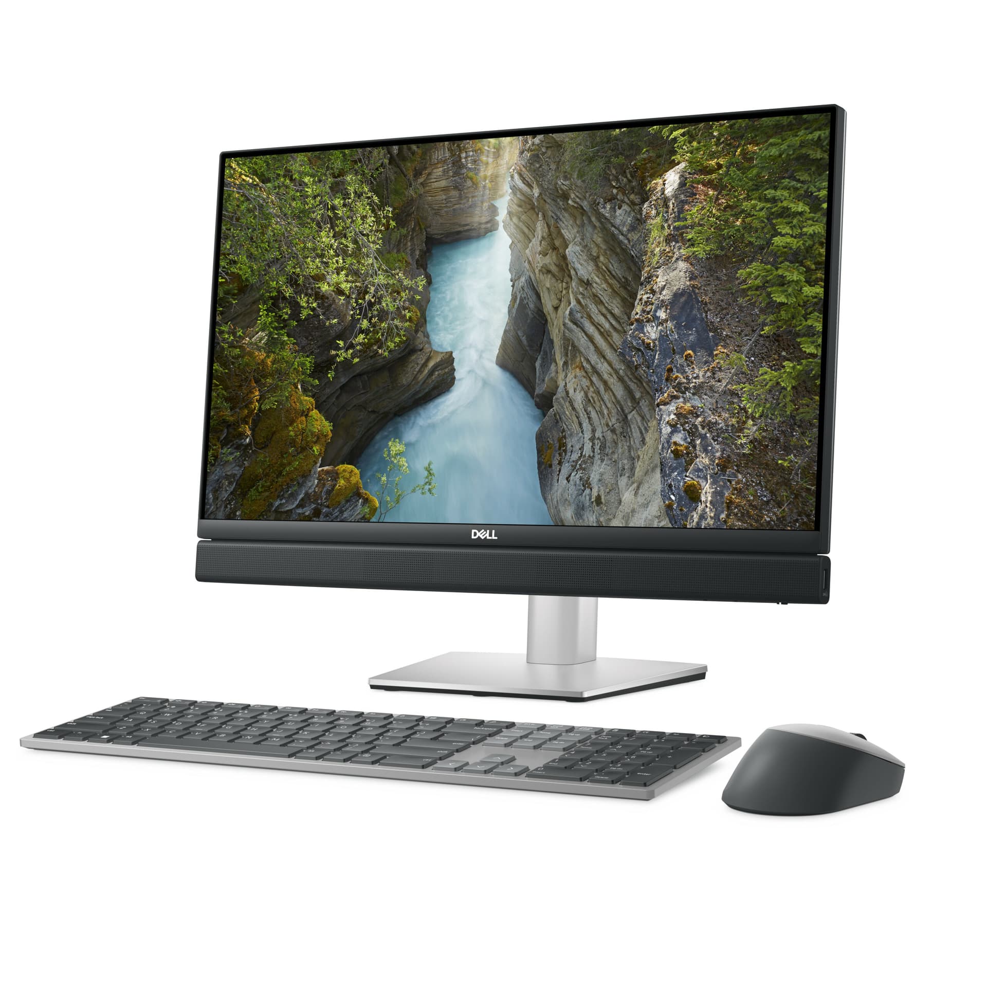 OPTIPLEX 7420 AIO I5-14500T/23.8IN FHD TOUCH 8GB 256GB W11P "1WF9Y" — miniatură