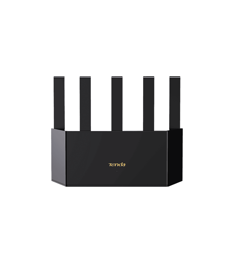 ROUTER Tenda wireless, AX3000, 1 × Gigabit WAN, 3 x Gigabit LAN, 5 antene externe, 3000 Mbps dual band WI-FI 6 "RX12L PRO"