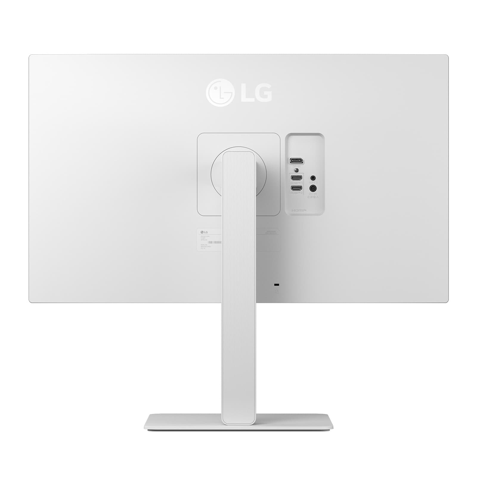 Monitor IPS LED LG 27" 27US550-W, UHD (3840 x 2160), HDMI, DisplayPort, Pivot "27US550-W" — miniatură