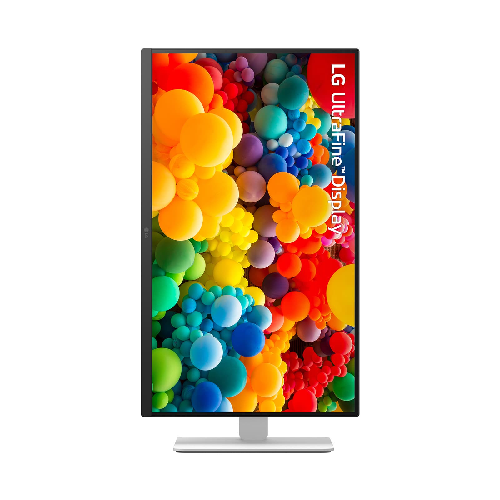Monitor IPS LED LG 27" 27US550-W, UHD (3840 x 2160), HDMI, DisplayPort, Pivot "27US550-W" — miniatură