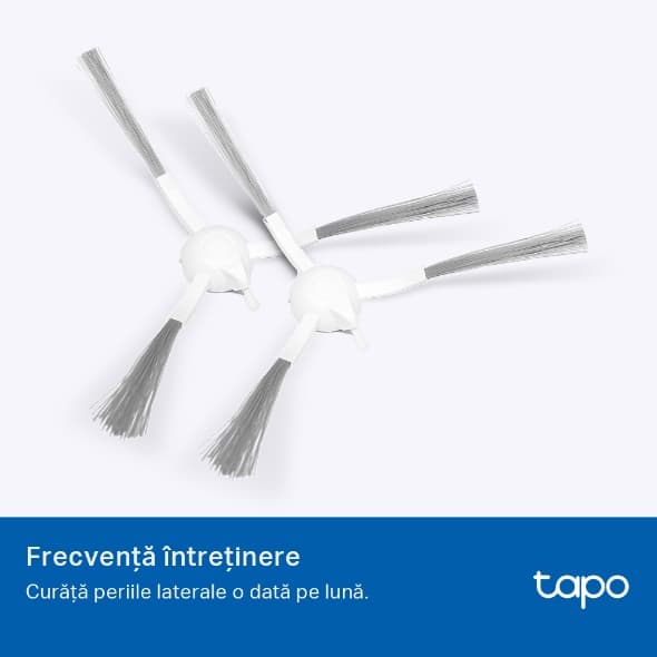 KIT DE ACCESORII TP-Link, pentru aspiratoare robot Tapo, modele compatibile-Tapo RV30 Plus, Tapo RV30, Tapo RV10 Plus, Tapo RV10 "Tapo RVA100" — miniatură