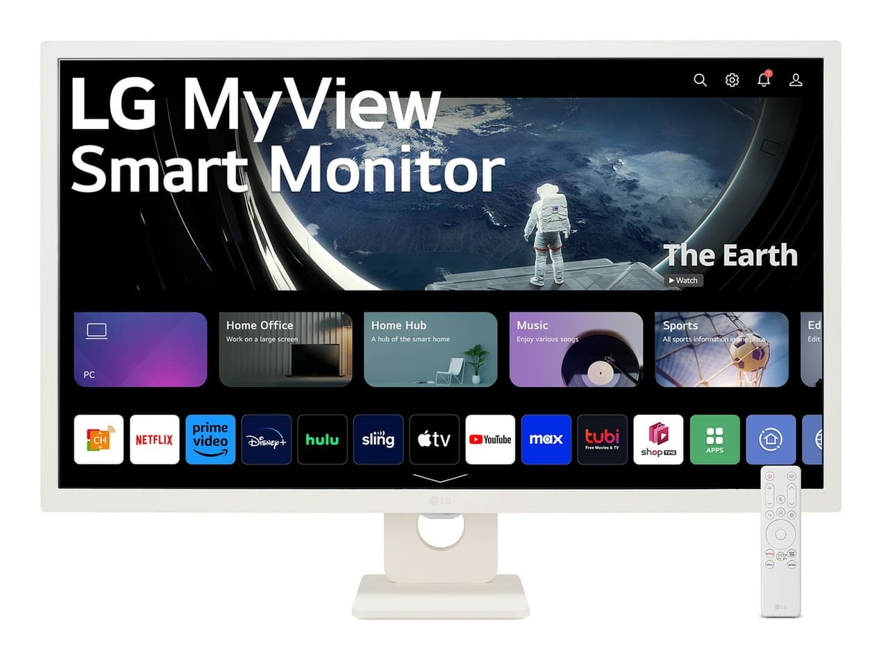 MONITOR LCD 32" IPS/32SR50F-W LG "32SR50F-W"