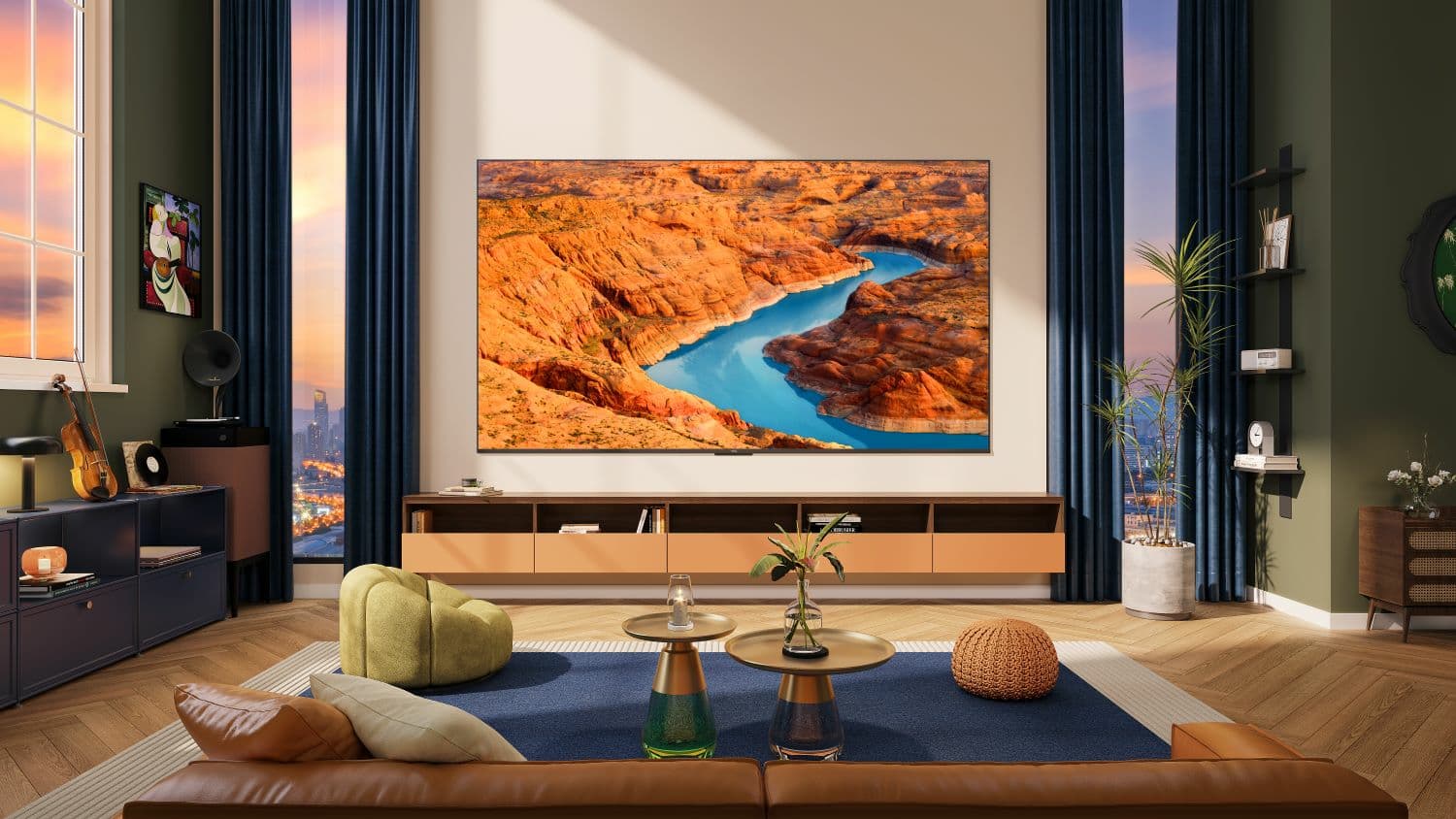 QLED TV 4K 55(139cm) TCL 55C655 "55C655" — miniatură