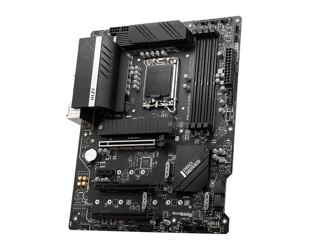 Placa de baza Pro Z690-A DDR4, Intel Z690 Mainboard - Sockel 1700, DDR4 "7D25-002R" — miniatură