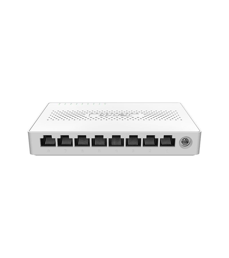 SWITCH Tenda 8 porturi 2.5 Gigabit, carcasa plastic "SE108"