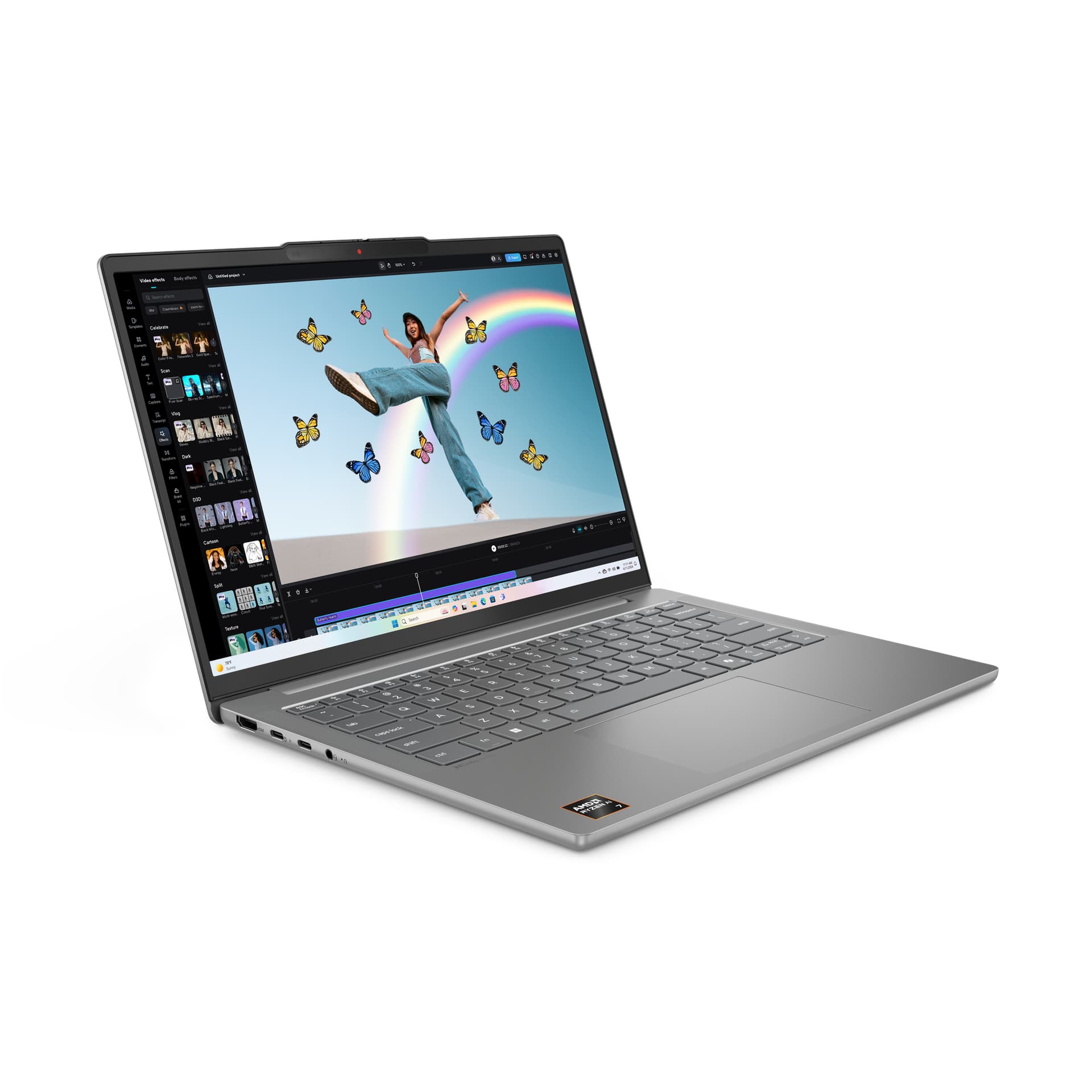 IP S5 14 WUXGA R7 8845HS 16 1TB UMA DOS "83HV001HRM" ( — miniatură