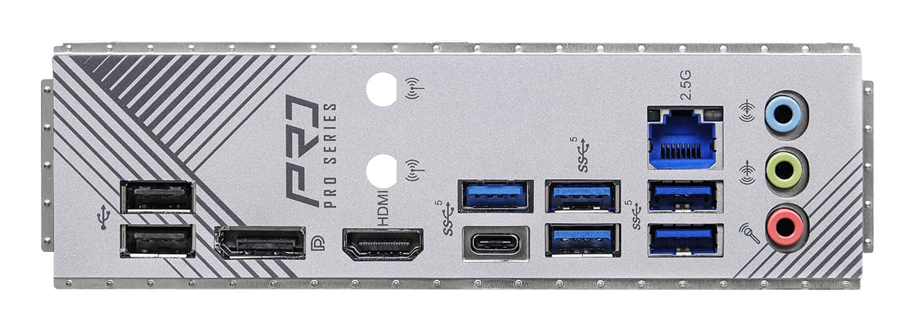 Placa de baza B760 PRO RS/D4 1700 ATX HDMI/DP DDR4 "90-MXBL80-A0UAYZ" — miniatură