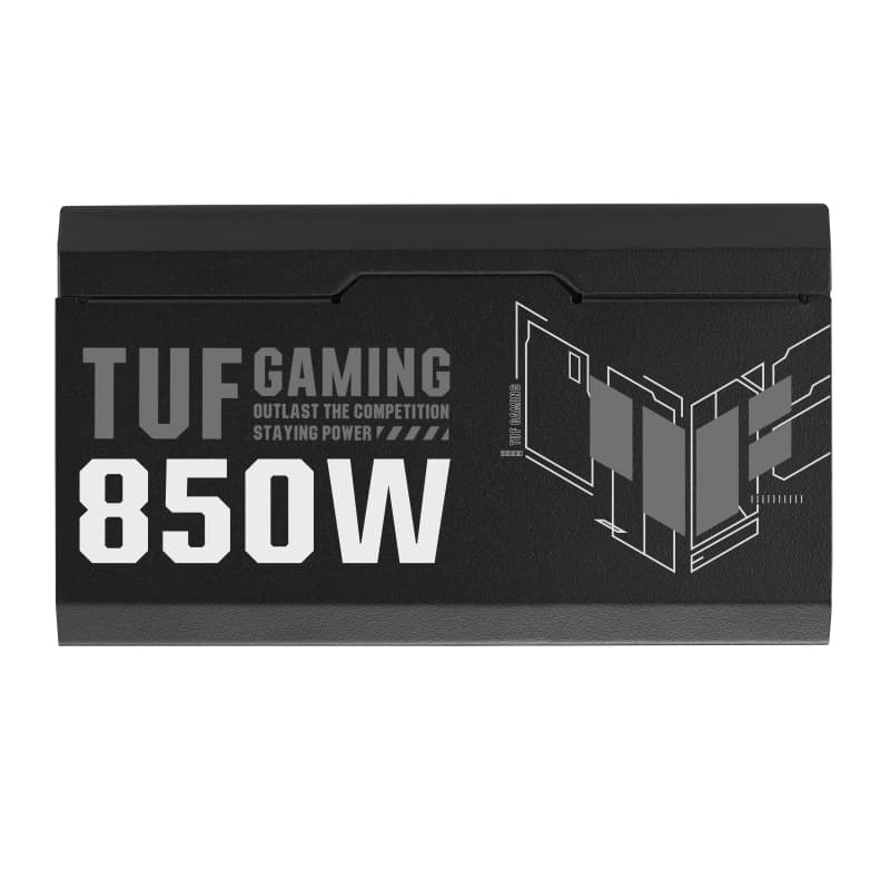 Sursa TUF Gaming 850W, 80 PLUS Gold, ATX Negru "90YE00S2-B0NA00" — miniatură