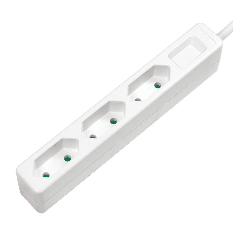 PRELUNGITOR LOGILINK, Euro skt x 3, cablu 3G 1.0mm2, 230 V/7.5 A, 50 Hz, max. 1700 W, IP20, 1.5m, alb, "LPS229"