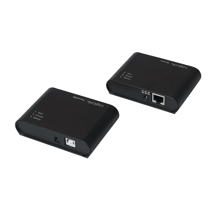 DOCKING Station LOGILINK, porturi USB: USB 2.0 x 5, conectare prin USB 2.0, extender max. 50m prin RJ45 Cat5e/6, negru, "UA0230"