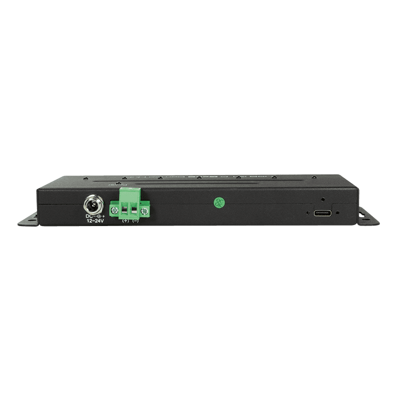 HUB extern LOGILINK, porturi USB: USB-C 3.2 Gen2 x 3 + USB-A 3.2 Gen2 x 4, conectare prin USB-C 3.2 Gen2, protectie supracurent, metal, negru, "UA0319" — miniatură