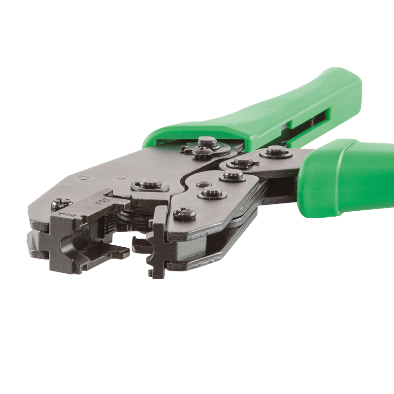 CLESTE sertizare mufe, LOGILINK, functii: sertizare mufe, RJ45 Cat6/Cat6a, pt. cablu 5.4-8.0mm, compatibil cu MP0030, MP0033 si MP0048, verde, "WZ0029" — miniatură