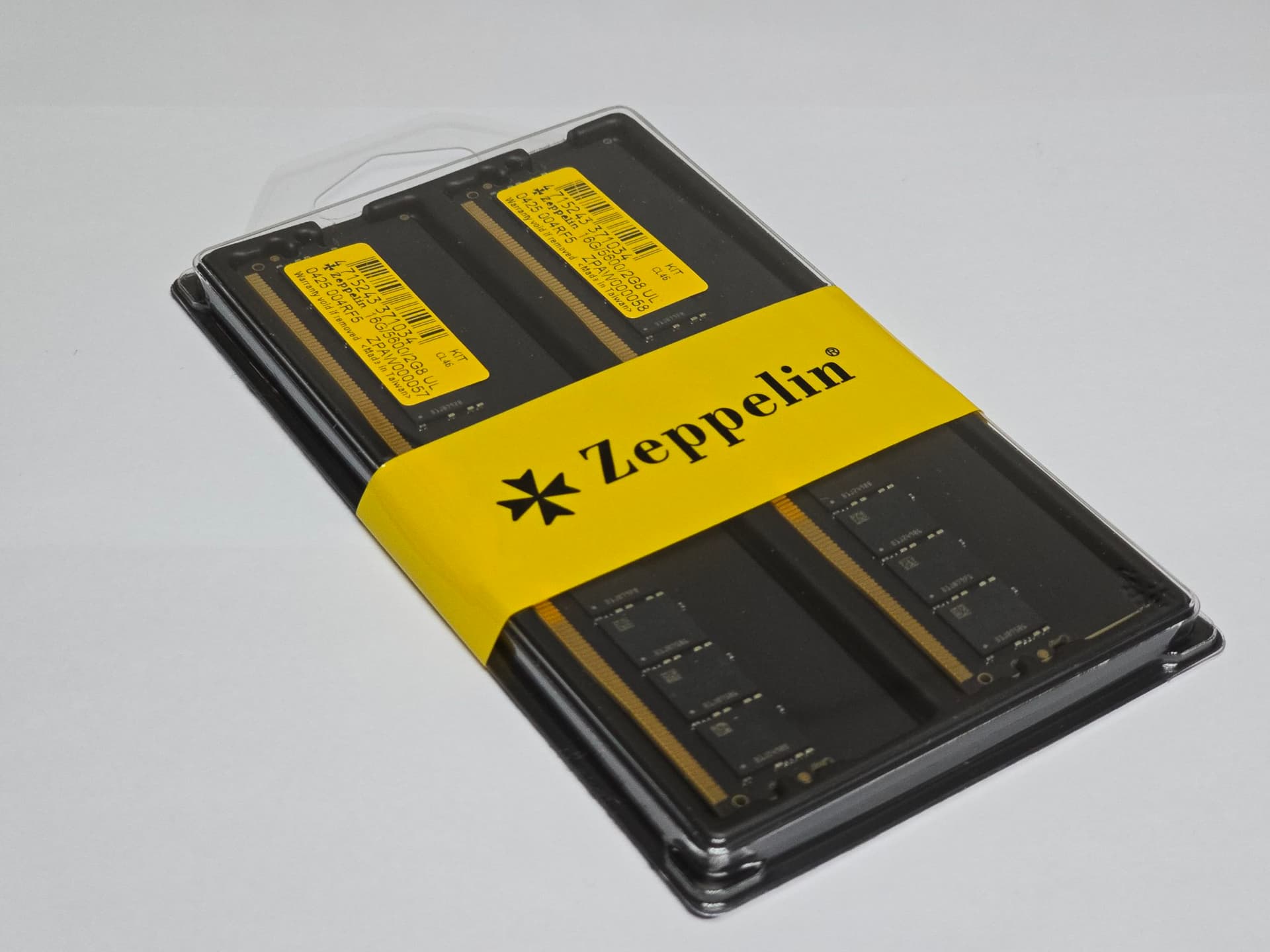 MEMORIE DDR Zeppelin DDR5 32GB frecventa 5600 Mhz, (kit 2x 16GB) dual channel kit retail "ZE-DDR5-32G5600-KIT" — miniatură