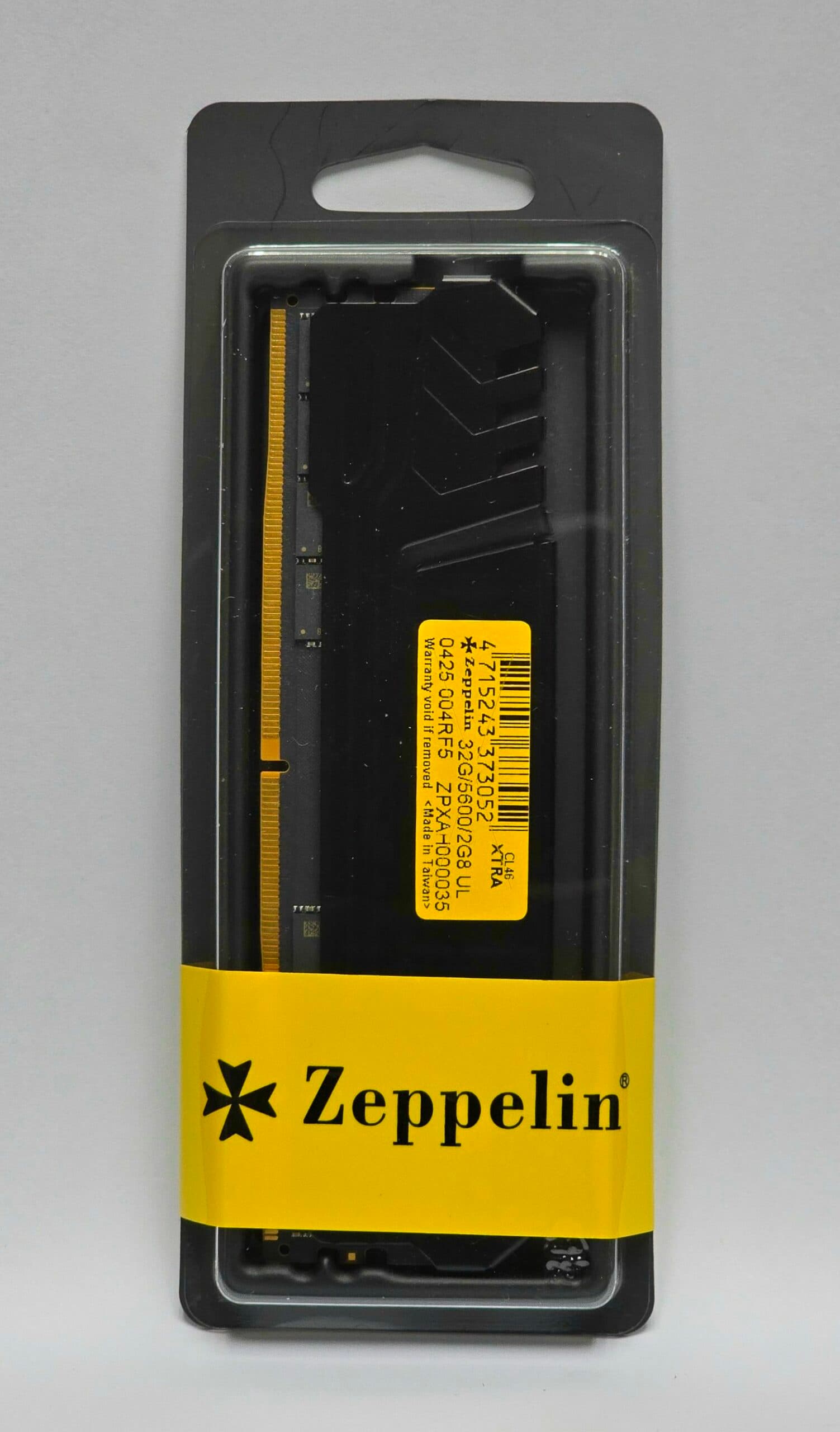 MEMORIE DDR Zeppelin DDR5 32GB frecventa 5600 MHz, 1 modul, radiator, retail "ZE-DDR5-32G5600-RD" — miniatură