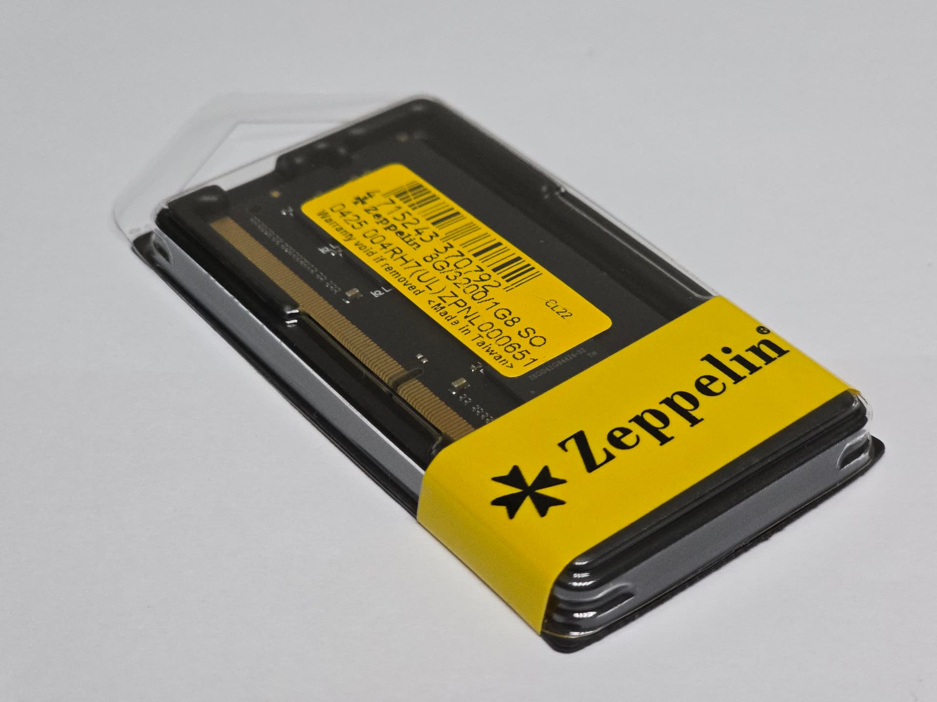 SODIMM Zeppelin, DDR4 8GB, 3200 MHz, retail "ZE-SD4-8G3200" — miniatură