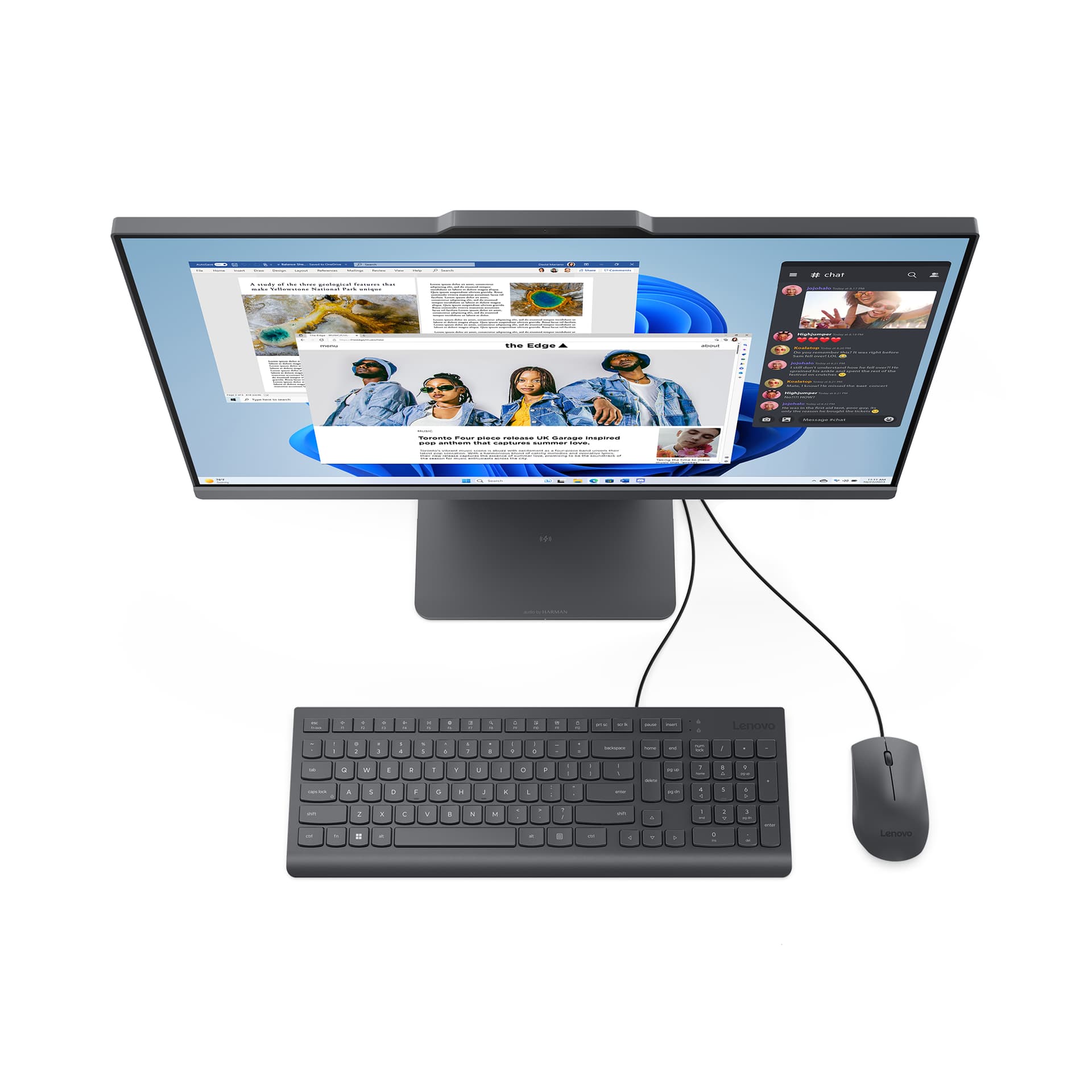 AIO 23.8 NT FHD I5-13420H 16 512 UMA DOS "F0HN00JLRI" — miniatură