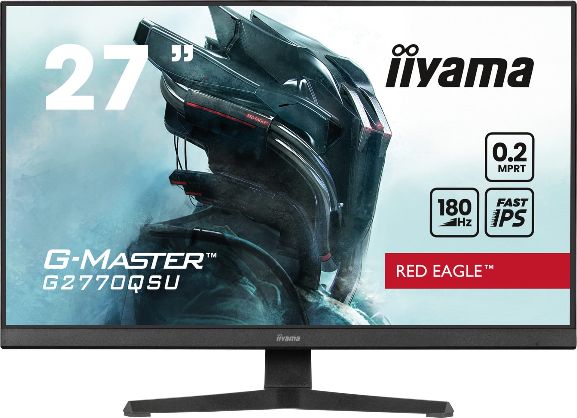 Monitor LED IPS 27" G2770QSU-B6 16:9 2560 x 1440 0.2ms 180Hz Negru "G2770QSU-B6" — miniatură
