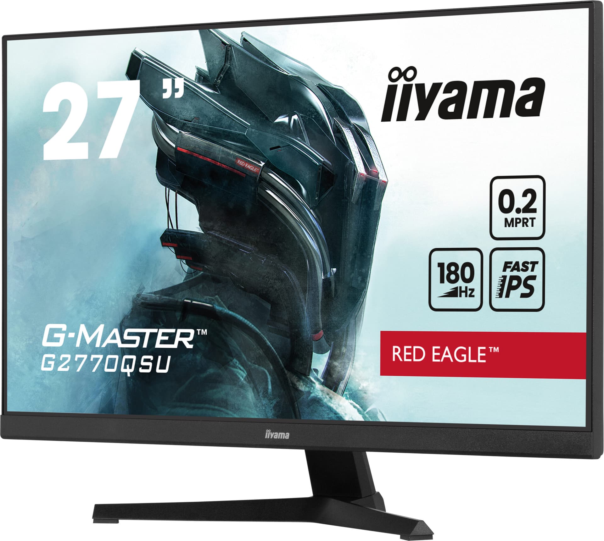 Monitor LED IPS 27" G2770QSU-B6 16:9 2560 x 1440 0.2ms 180Hz Negru "G2770QSU-B6" — miniatură