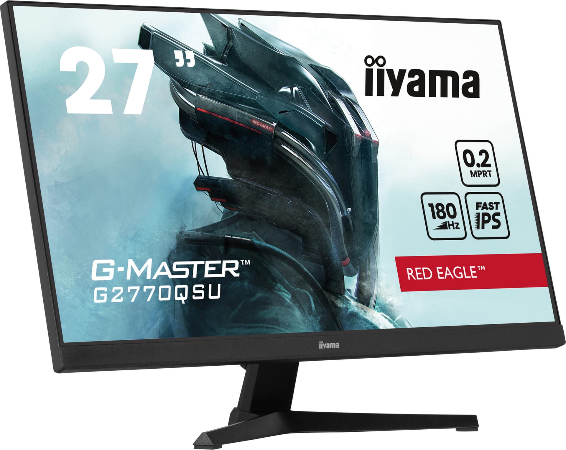 Monitor LED IPS 27" G2770QSU-B6 16:9 2560 x 1440 0.2ms 180Hz Negru "G2770QSU-B6" — miniatură