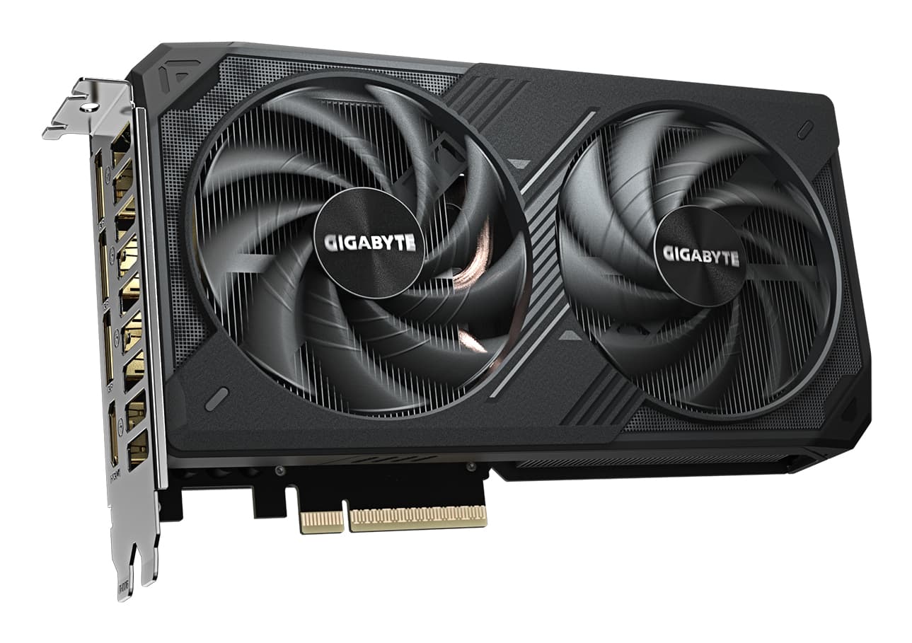 Placa video Gigabyte RTX5060 TI Windforce OC 16GB GDDR7 HDMI 3xDP "GV-N506TWF2OC-16GD 1.0" — miniatură
