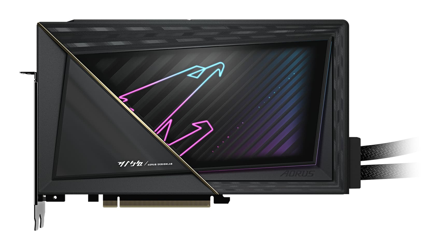 PLACA VIDEO GIGABYTE AORUS GeForce RTX 5090 XTREME WATERFORCE 32G "GV-N5090AORUSX W-32GD" — miniatură