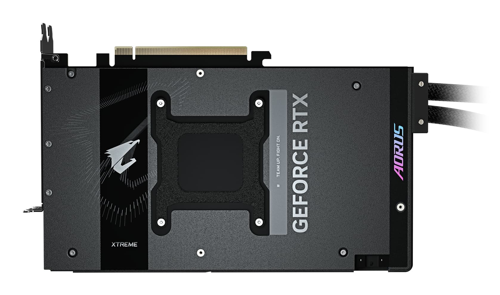 PLACA VIDEO GIGABYTE AORUS GeForce RTX 5090 XTREME WATERFORCE 32G "GV-N5090AORUSX W-32GD" — miniatură