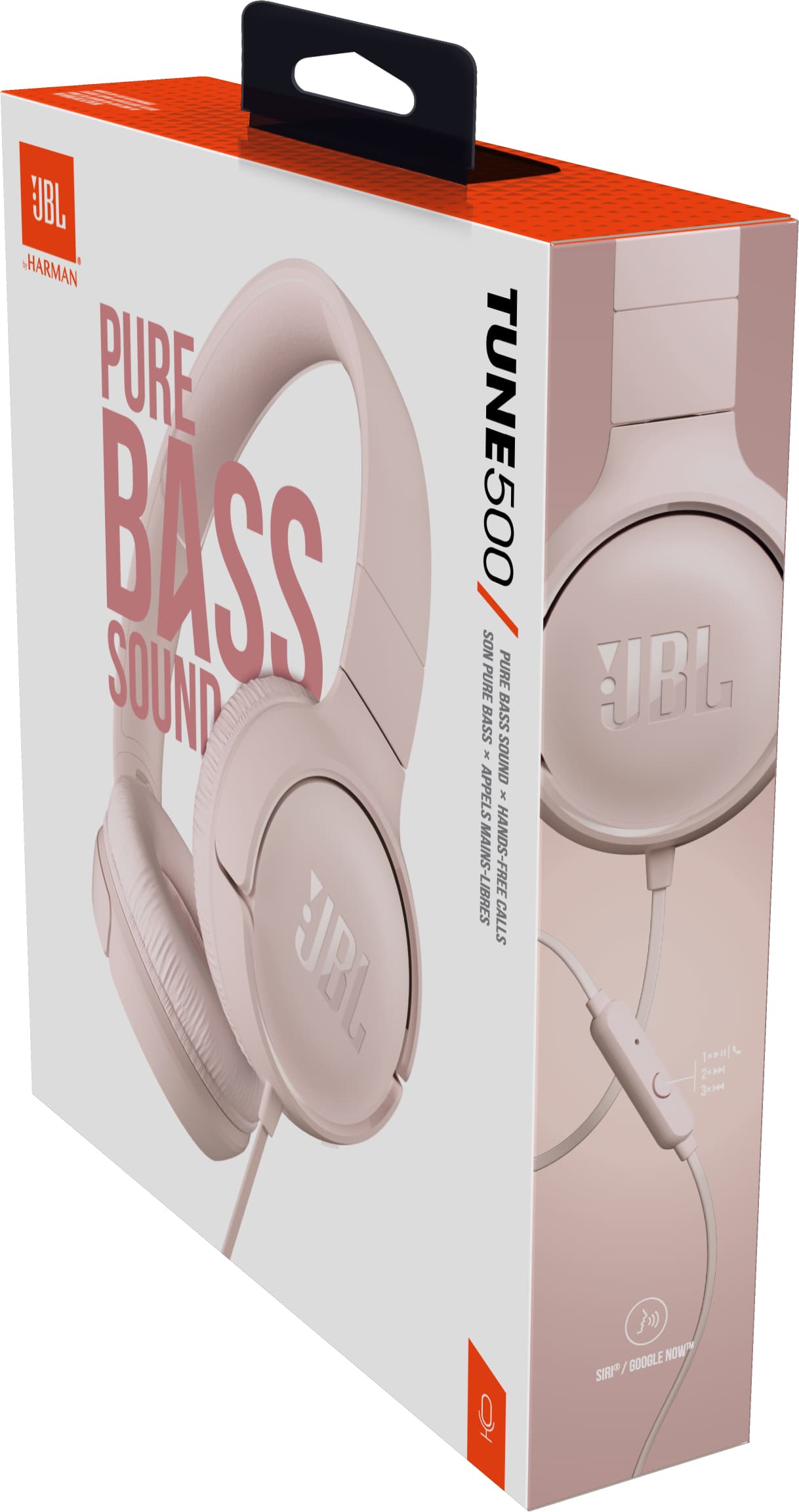 Casti TUNE 500 On Ear Pink "JBLT500PIK" — miniatură