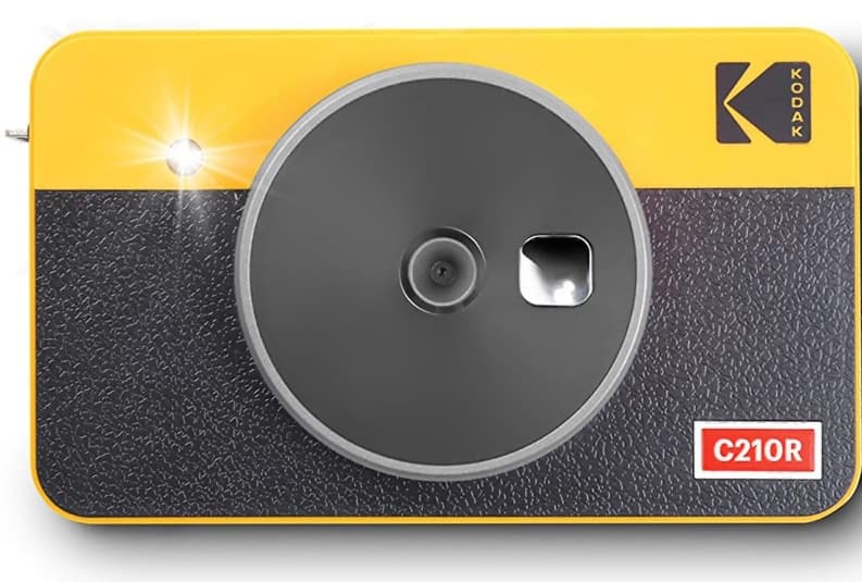 Camera foto instant Mini Shot 2 Retro Kodak Yellow/1.7" LCD/10MP/4PASS/ "KOCAMC210RY"