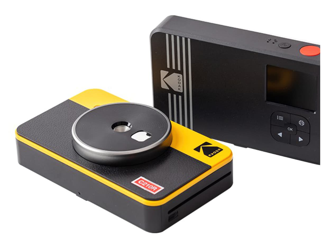 Camera foto instant Mini Shot 2 Retro Kodak Yellow/1.7" LCD/10MP/4PASS/ "KOCAMC210RY" — miniatură