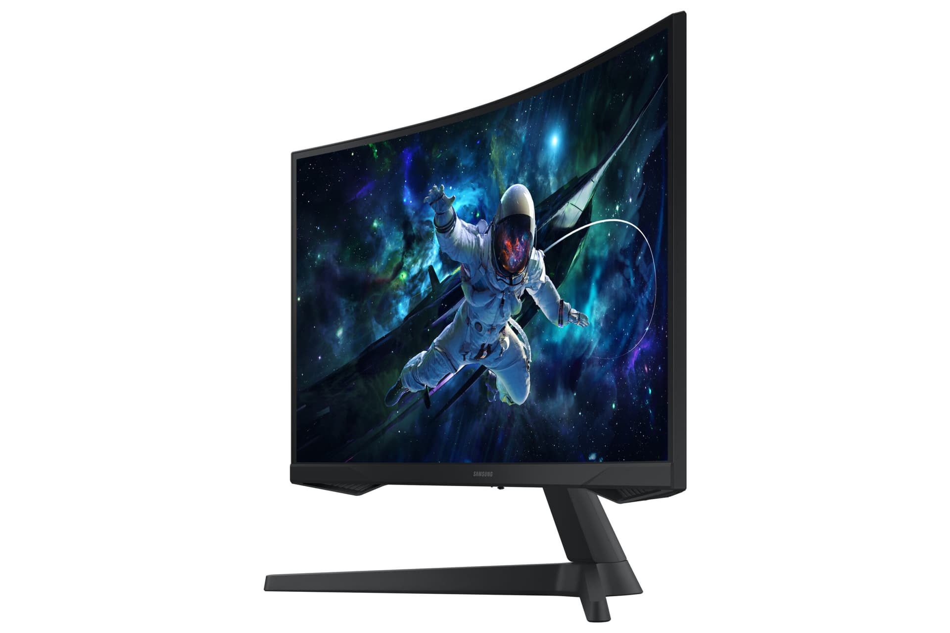 Monitor LED Monitor VA LED WQHD-Gaming-Monitor Odyssey G55C - 68 cm (27") - 2560 x 1440 WQHD Negru "LS27CG554EUXEN" — miniatură