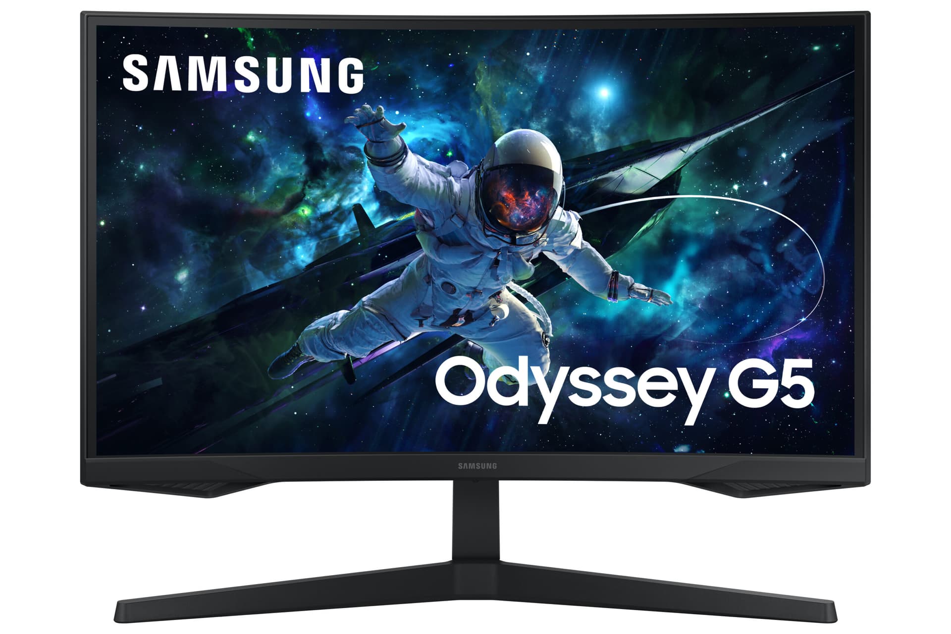 Monitor LED Monitor VA LED WQHD-Gaming-Monitor Odyssey G55C - 68 cm (27") - 2560 x 1440 WQHD Negru "LS27CG554EUXEN"