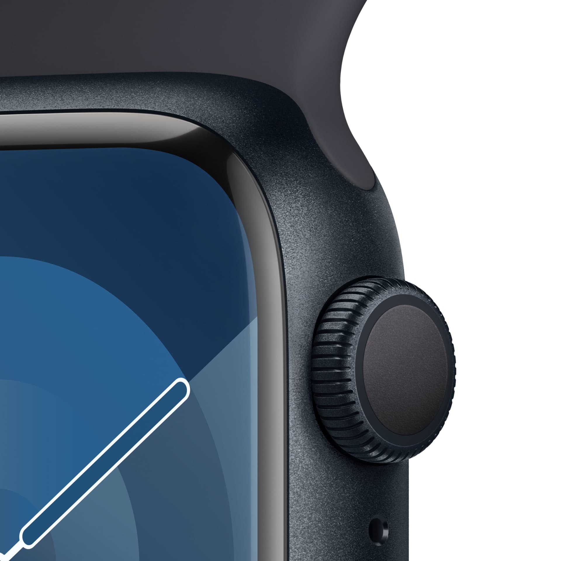 Smartwatch Watch Series 9 GPS 41mm Midnight Aluminium Case with Sport Band S/M Midnight "MR8W3EU" — miniatură
