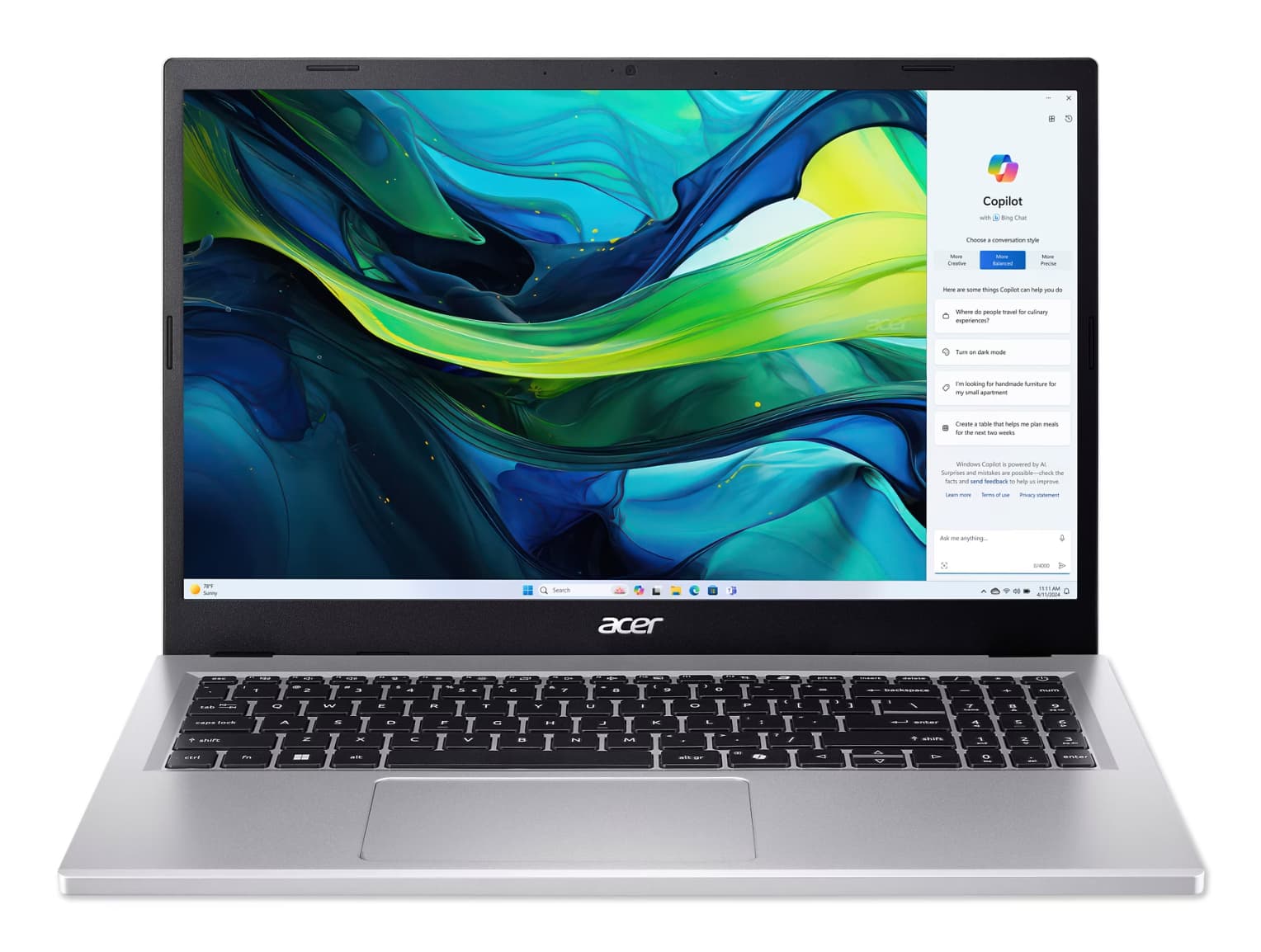 AG15 15 FHD I5-13420H 16GB 512GB UMA DOS "NX.J6SEX.00D" ( — miniatură
