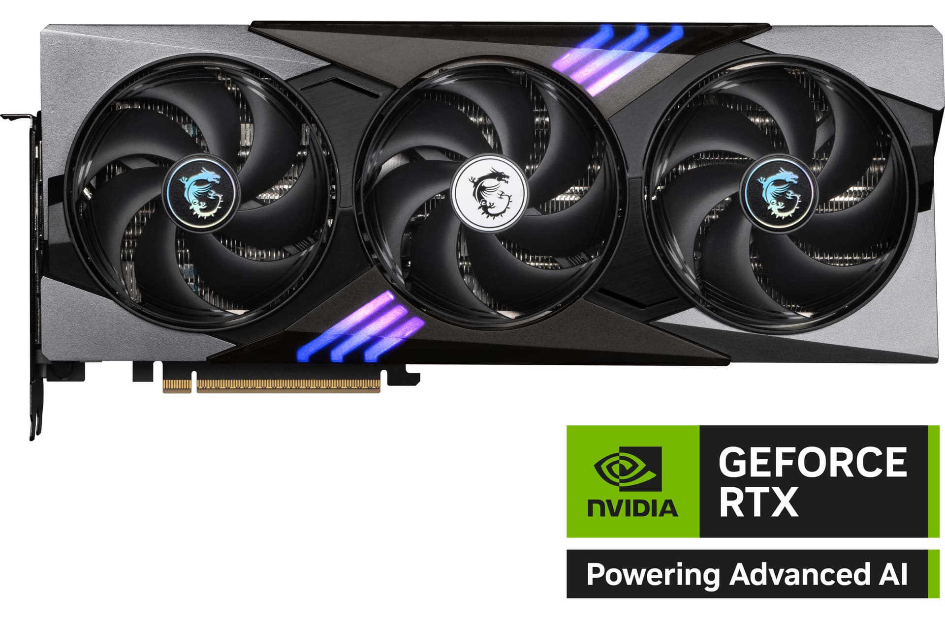 Placa video GeForce RTX 5080 16G Gaming Trio OC, 16GB GDDR7 "V531-005R" — miniatură